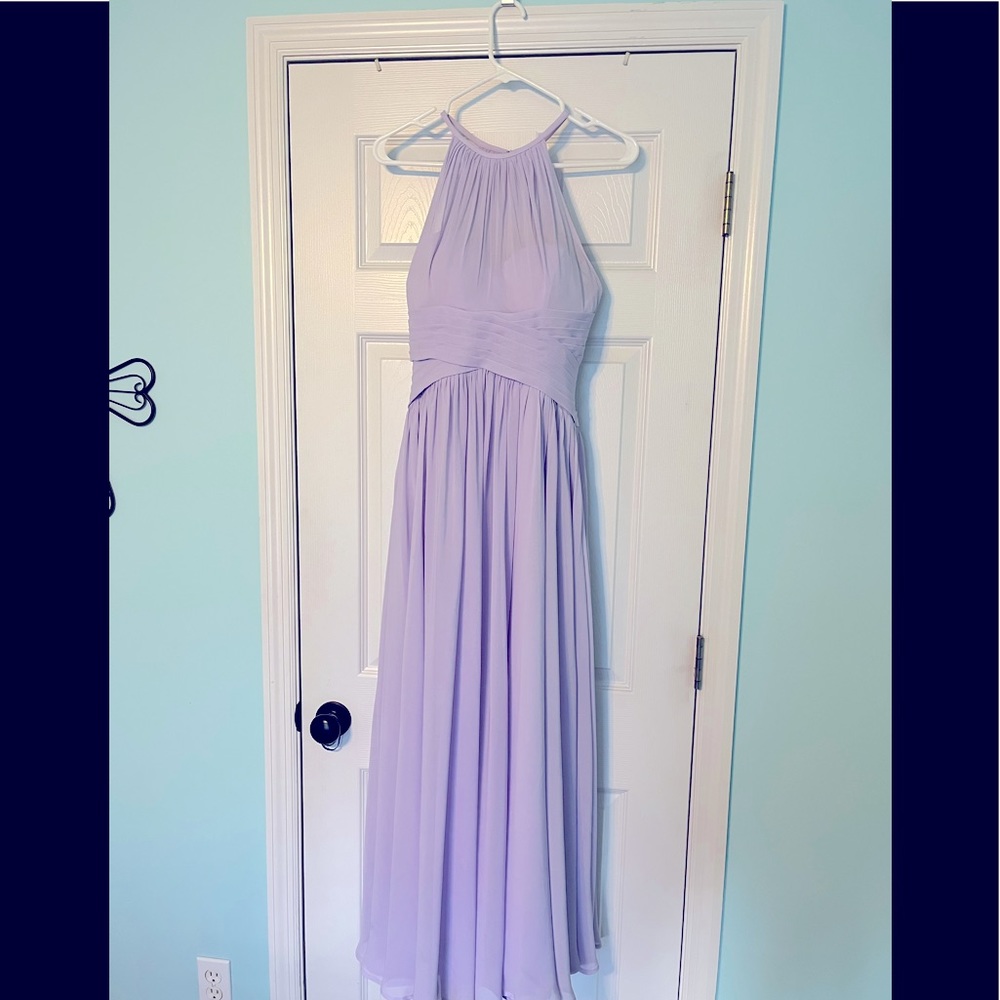 Lilac formal gown